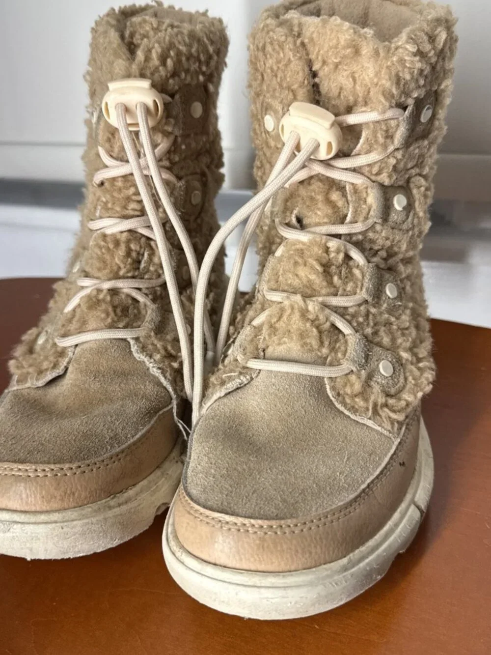 Sorel Youth Explorer Cozy Canoe Boot NY4894-262 size 3 Warm Comfort